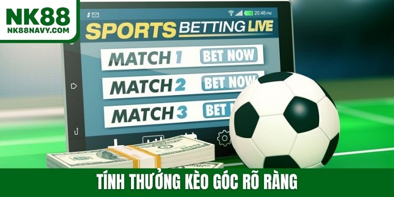 Có nhiều cách chơi kèo phạt góc